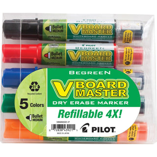 Pilot® Whiteboard Marker, Refillable, Assorted (PIL43921)