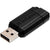 Microban® PinStripe USB Flash Drive, 8 GB, Black (VER49062)