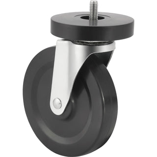 Lorell Caster Kit, 5" Wheel Set, Black (LLR84861)
