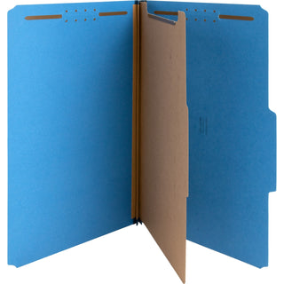 Nature Saver Top-Tab 1-Divider Classification Folder, Dark Blue (NATSP17221)