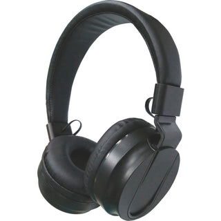 Compucessory Stereo Headphones w/Volume Control, Black (CCS15155)