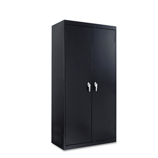 Alera® Assembled 72" High Storage Cabinet, w/Adjustable Shelves, 36w x 18d, Black (ALE82109)