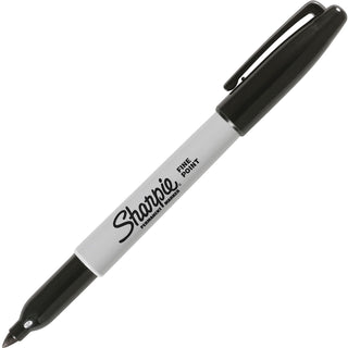 Sharpie® Permanent Marker, Fine Point, Black (SAN30051)