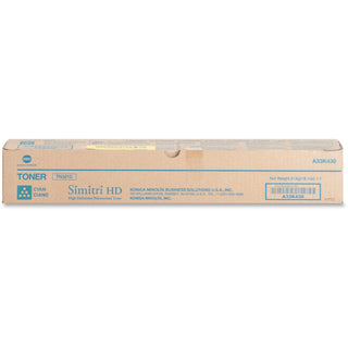 Konica Minolta® Toner Cartridge, f/224/284, 25, 000 Page Yield, Cyan (KNMTN321C)