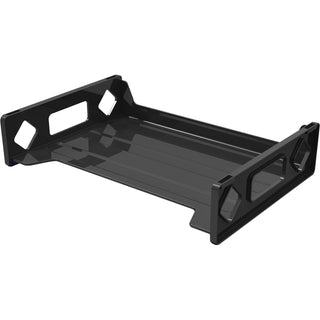 deflecto® Jumbo Magazine Sorter, 11.8" x 10" x 6.25", Black (DEF391104)