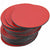 MasterVision™ Interchangeable Magnetic Board Accessories, Circles, Red, 3/4", 20/Pack (BVCFM1604)