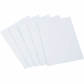 MasterVision™ Dry Erase Magnetic Tape Strips, White, 6" x 7/8", 25/Pack (BVCFM2518)