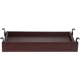Lorell Center Drawer, 26" x 15-3/8" x 3-5/8", Mahogany (LLR87524)