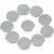 MasterVision™ Interchangeable Magnetic Board Accessories, Circles, Silver, 1 1/4", 10/Pack (BVCIM130809)