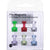MasterVision™ Interchangeable Magnetic Board Accessories, Magnetic Push Pins, Assorted, 6/Pack (BVCIM356601)