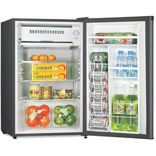 Lorell Compact Refrigerator, 3.3L, 20-1/2" x 18-3/10" x 34-3/10', BK (LLR72313)