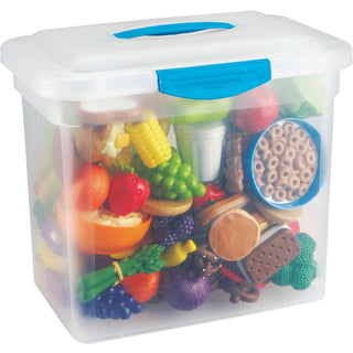 New Sprouts Play Food Set,w/Tote,12-1/8" x 9-5/8" x 14-1/4",100/ST,MI (LRNLER9723)