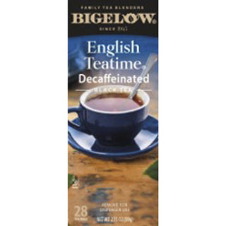Bigelow® Single Flavor Tea Decaf, English Teatime, 28/Box (BTC10357)