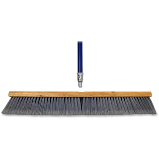 Genuine Joe Floow Sweeper, 24" Wide, Gray (GJO30125)