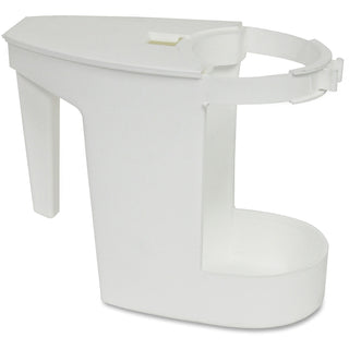 Genuine Joe Toilet Bowl Mop Caddy, White (GJO85121)