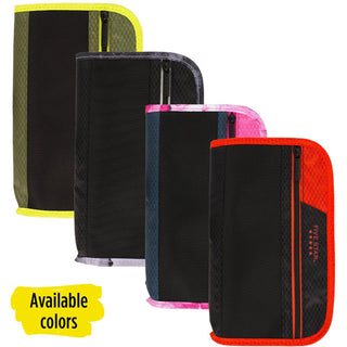 Five Star® Zipper Pencil Pouch, Expandable Pocket, Ast (MEA50206)