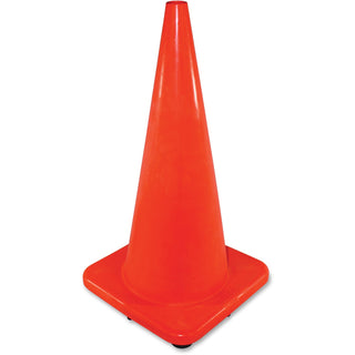Impact® Safety Cone, Unmarked, Plastic, 28" Orange (IMP7309)