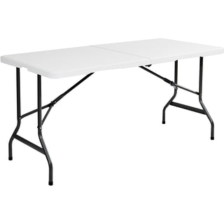 Iceberg Bifold Folding Table, 30" x 96", Platinum (ICE65473)