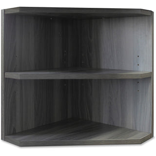 Mayline Medina Series Laminate Hutch Support, 15w x 15d x 20h, Gray Steel (MLNMNPOLGS)