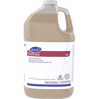 Diversey™ Grill/Oven Cleaner, 1 Gallon, Brown (DVO957265280)