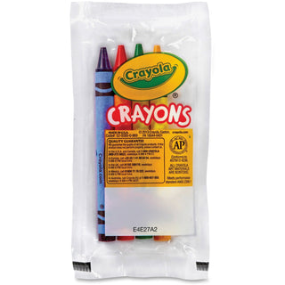 Crayola® Classic Color Crayons in Cello Pack, 4 Colors, 4/Pack, 360 Packs/Carton (CYO520083)