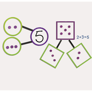 Learning Resources Giant Number Bonds Set, Ast (LRN5214)