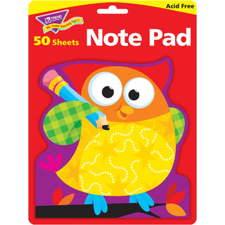 TREND® Note Pad, Owl-Stars, 5"Wx5"H, 50 SH/PD, MI (TEP72076)