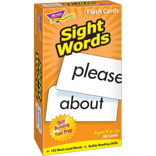 TREND® Sight Words Drill Flash Cards, 96 Cards, Multi (TEP53003)