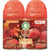 Air Wick® Freshmatic Ultra Spray Refill, Apple Cinnamon Medley, Aerosol, 5.89 oz, 2/Pack (RAC82680)