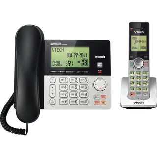 Vtech® Corded/Cordless Phone System, Full Duplex, DECT 6.0, Multi (VTECS6949)