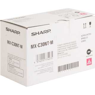 Sharp® Toner Cartridge for MX-C300, 6000 Page Yield, Magenta (SHRMXC30NTM)