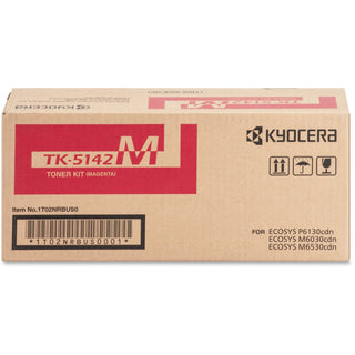 Kyocera Toner Cartridge f/6130/6030, 5000 Page Yield, Magenta (KYOTK5142M)