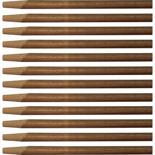 Genuine Joe Squeegee Wood Handle, 60" x 1", 12/CT, Natural (GJO66000CT)