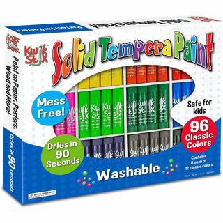 The Pencil Grip™ Classic Kwik Stix Paint Sticks, 96/PK, Ast (TPG696)