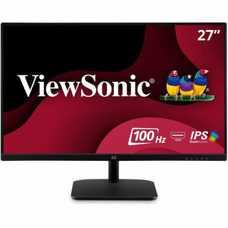 ViewSonic LED Monitor, Frameless, 24-1/2"Wx9-3/10"Dx17-3/5"H, Black (VEWVA2759SMH)