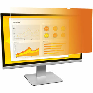 3M™ Gold Frameless Privacy Filter for 23" Widescreen Monitor, 16:9 Aspect Ratio (MMMGF230W9B)