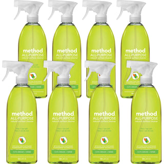 Method® All Surface Cleaner, Lime & Sea Salt, 28 oz Bottle, 8/Carton (MTH01239)