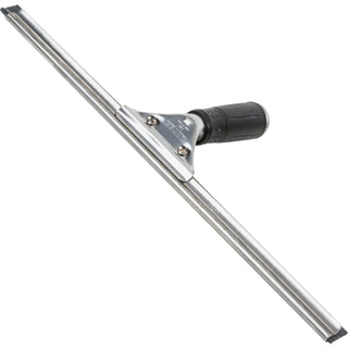 Unger® 16" Pro Stainless Steel Complete Squeegee , Rubber Blade, 10/CT, STST (UNGPR400CT)