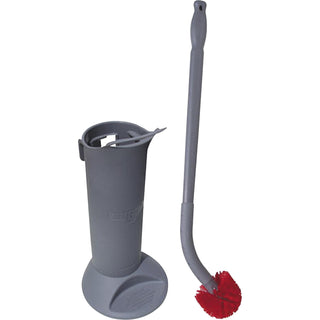 Unger® Toilet Bowl Brush Kit, 26" Handle, 5BX/CT, Gray (UNGBBWHRCT)