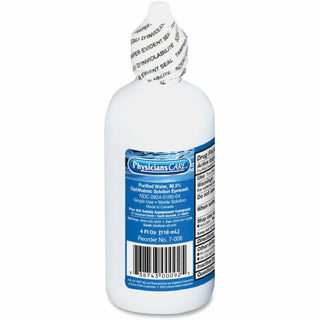 First Aid Only™ Ophthalmic Solution Eyewash, 4oz., White (FAO7006)