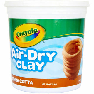 Crayola® Air Dry Clay, 5lb, Terra Cotta (CYO572004)
