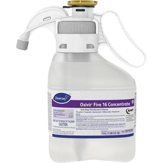 Diversey™ Oxivir Five 16 Concentrate One Step Disinfectant Cleaner, Liquid, 1.4 L, 2/CT (DVO5019296CT)