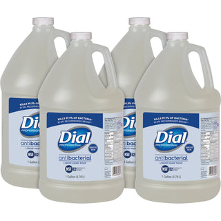 Dial® Dial Sensitive Skin Liquid Soap Refill, 1 Gallon, 4/CT (DIA82838CT)