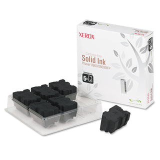 Xerox® 108R00749 High-Yield Solid Ink Stick, 2333 Page-Yield, Black, 6/Box (XER108R00749)