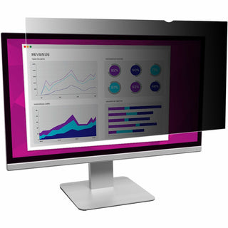 3M™ High Clarity Privacy Filter for 23.6" Widescreen Monitor, 16:9 Aspect Ratio (MMMHC236W9B)