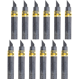 Pentel® Hi-Polymer Lead, 0.9 mm, Bold, 180/BX, HB/Black (PEN509HBBX)