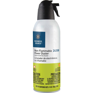 Business Source Power Duster Cleaner, Nonflammable, 10 oz. Can (BSN24308)