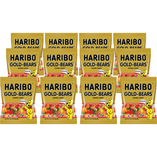 Haribo® Gummi Candy, Gummi Bears, Original Assortment, 5oz Bag, 12/Carton (HRB30220)