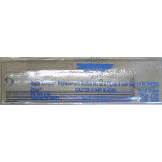 Ettore Replacement Blade, 1-2/5"Wx1/5"Lx5-1/4"H, 10/PK, Steel Gray (ETO20291)