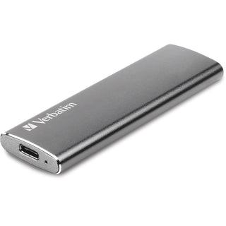 Verbatim® External SSD, w/USB Cables, 500MB/s, 240GB, Silver (VER47442)